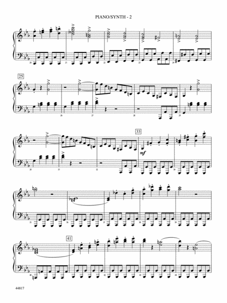 Overture: Piano Accompaniment
