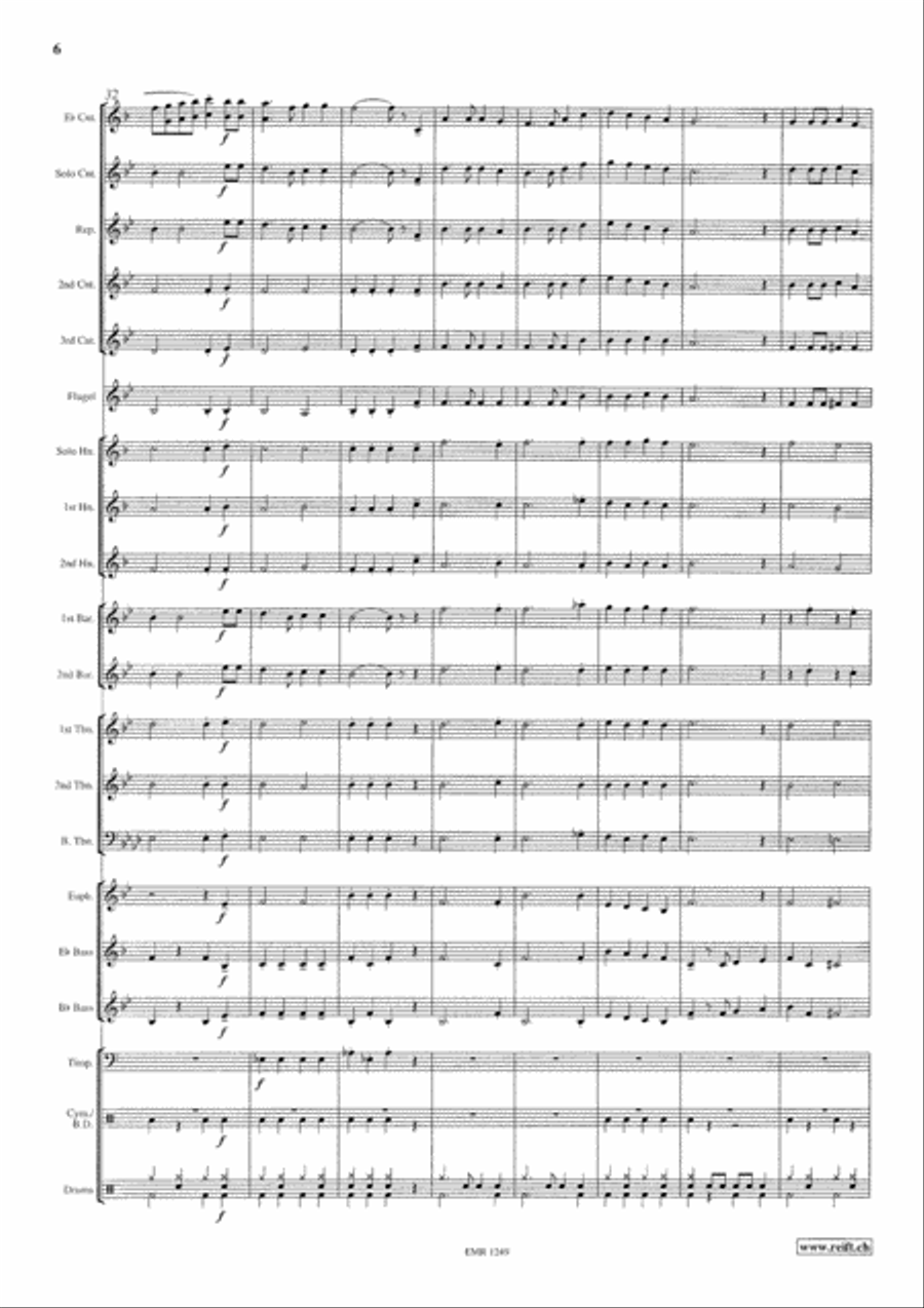 A Gospel Voyage Brass Band scores gallery preview page 7