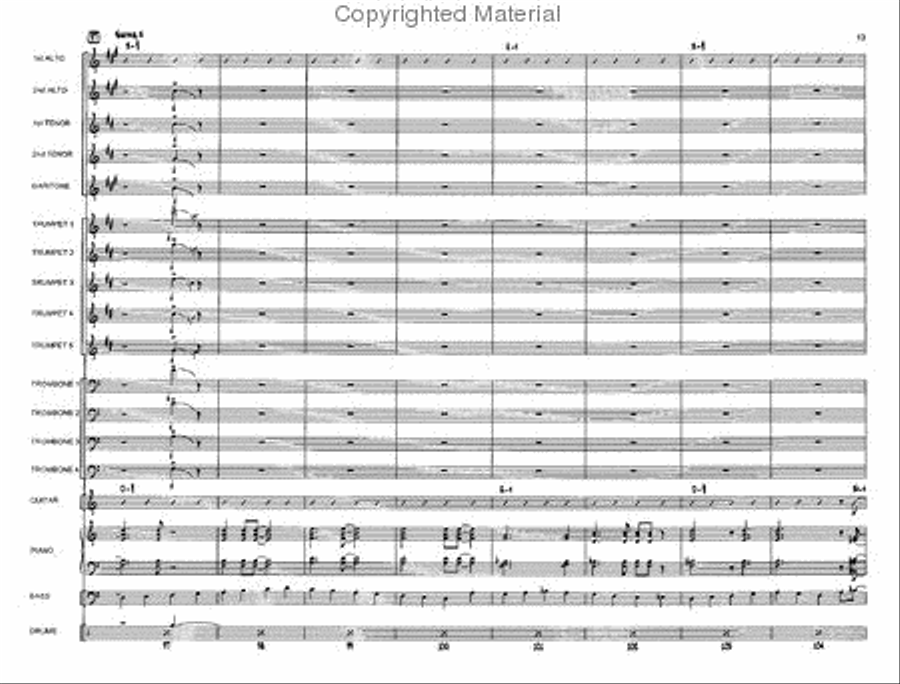 Northern Encounter Jazz Ensemble scores gallery preview page 14