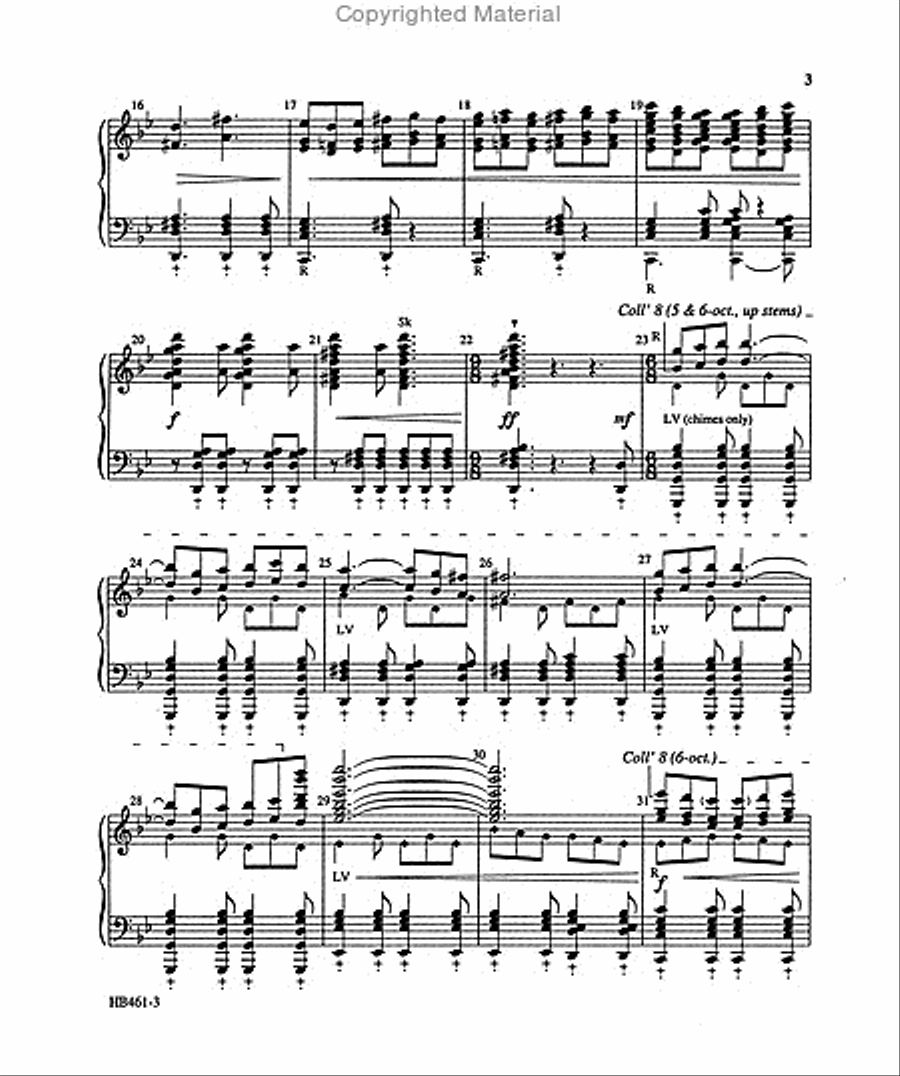 Gigue - Krug 5-Octaves scores gallery preview page 3