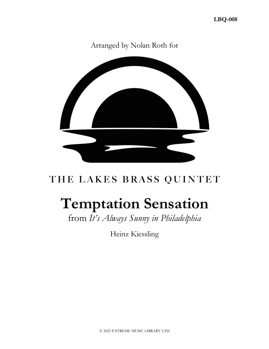 Aetn Temptation Sensation Brass Quintet scores gallery preview page 1