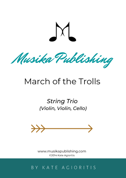March of the Trolls - for String Trio (2 Violins and Cello) image number null