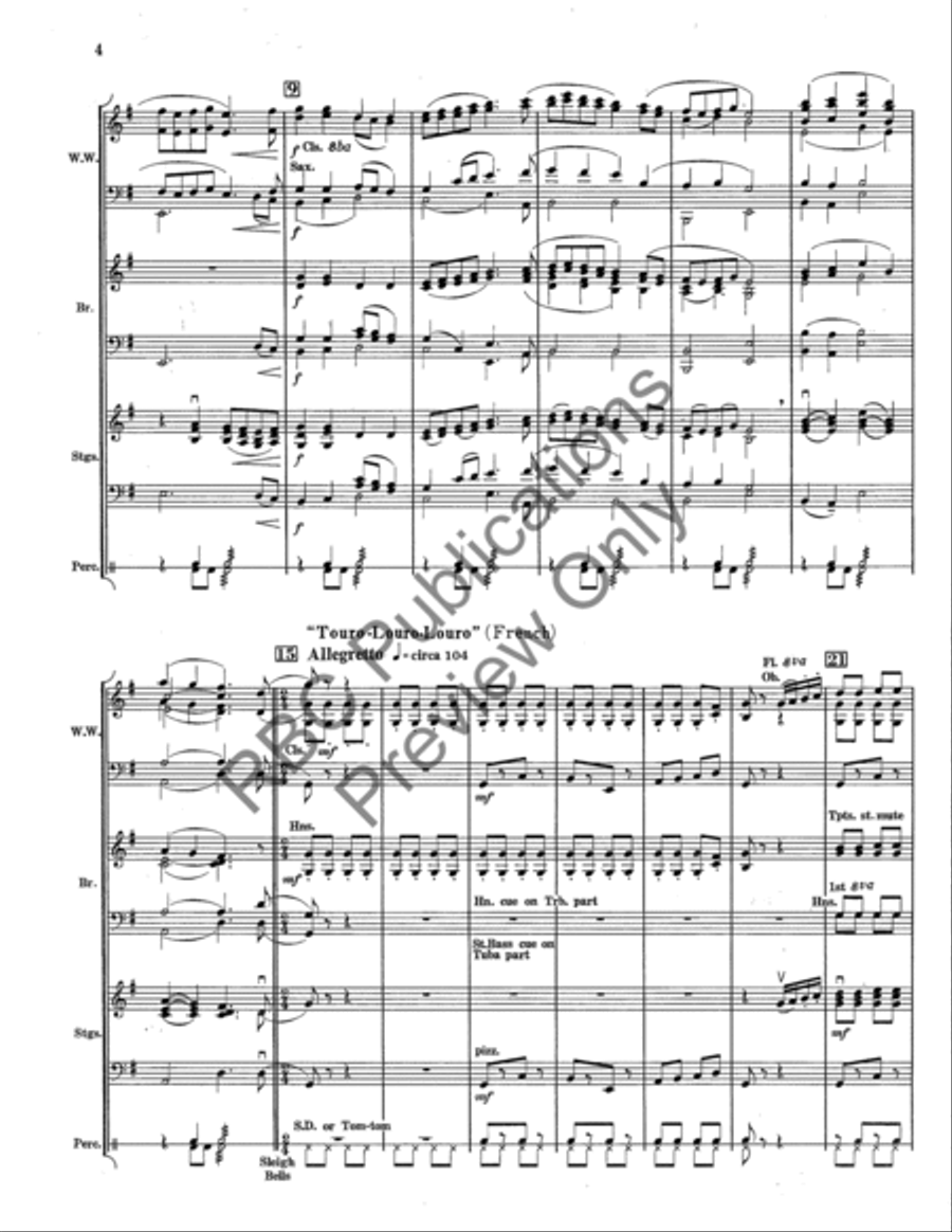 European Christmas Festival (Score) Full Orchestra scores gallery preview page 5
