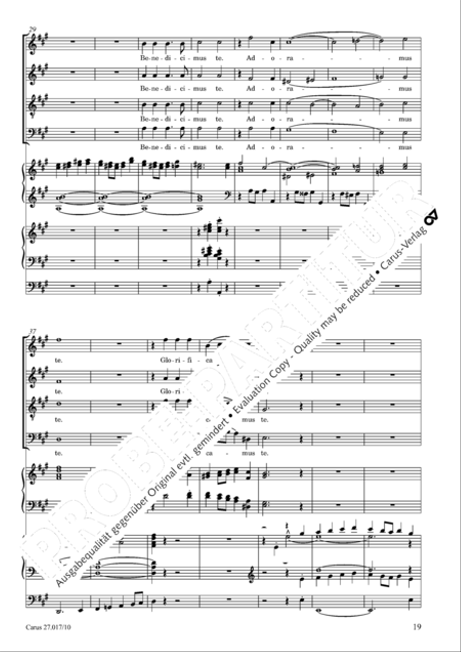 Messe solennelle en ut diese mineur 4-Part scores gallery preview page 20