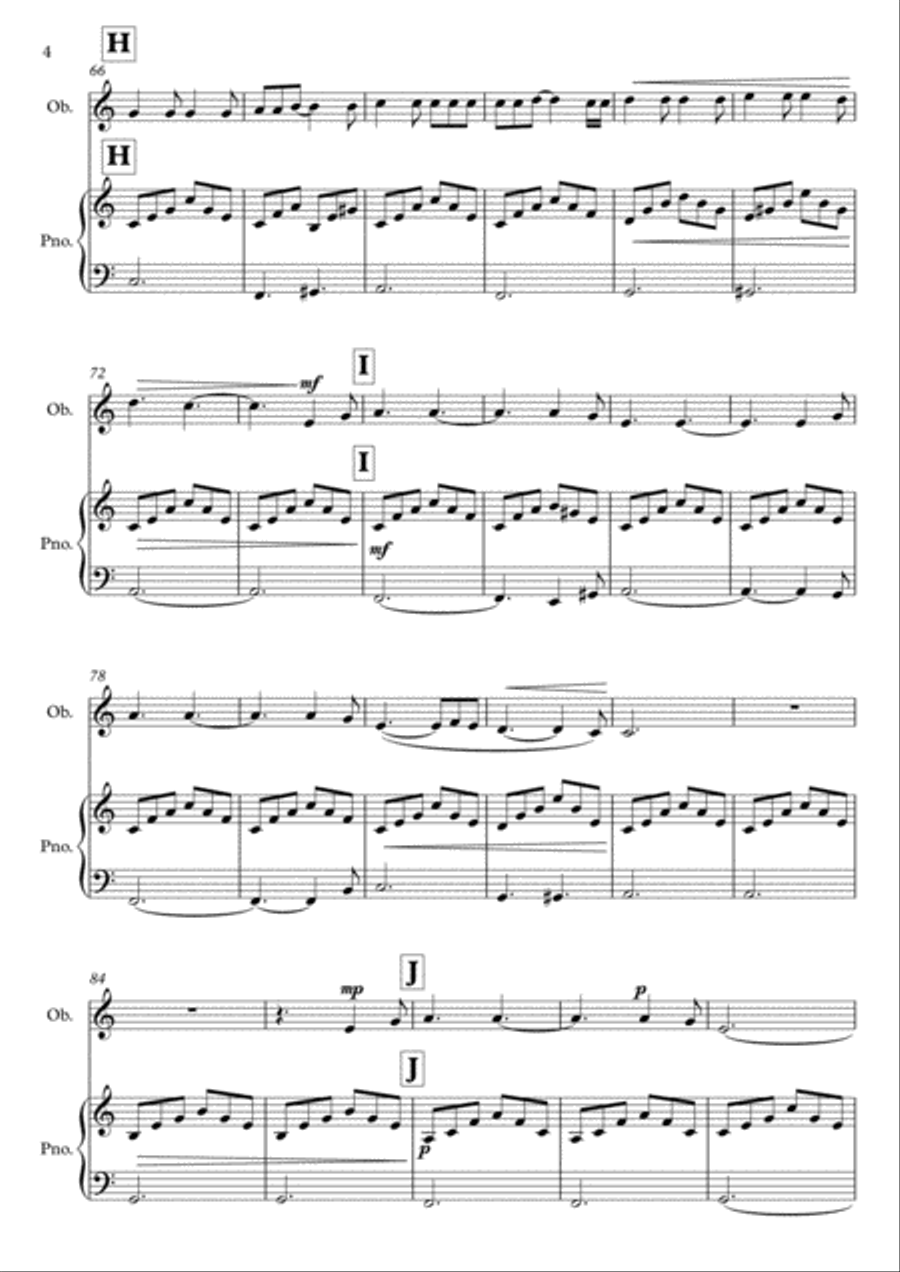 Hallelujah Piano scores gallery preview page 4