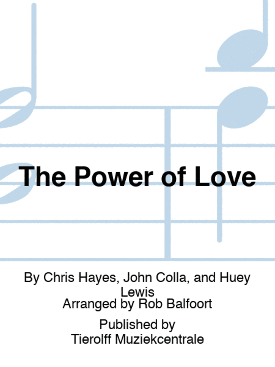 The Power of Love Concert Band scores gallery preview page 1