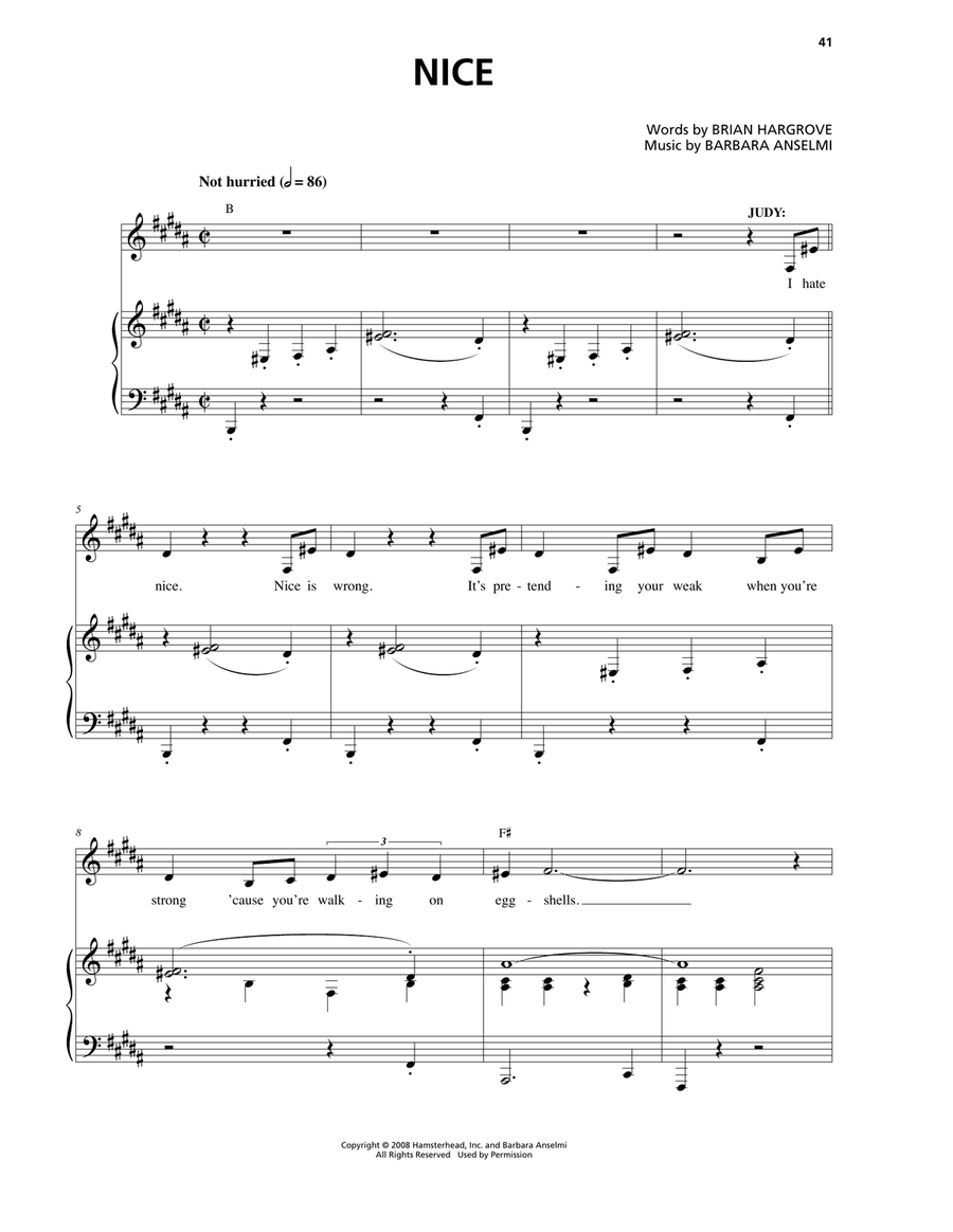 Nice Nice Voice scores gallery preview page 1
