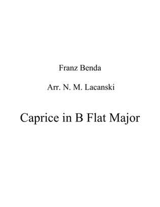 Caprice in B Flat Major