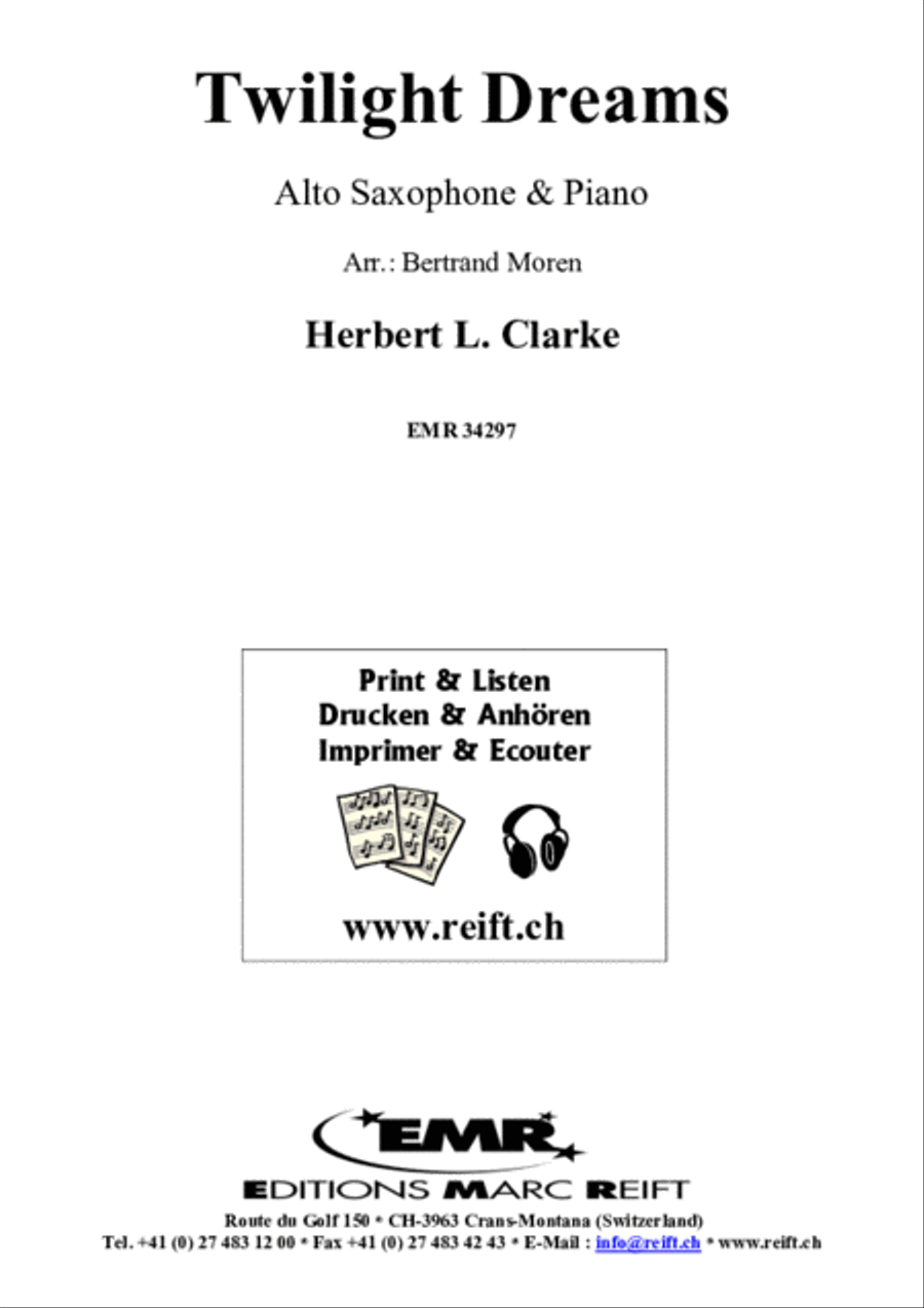 Twilight Dreams Alto Saxophone scores gallery preview page 2