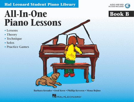 All-In-One Piano Lessons Book B image number null