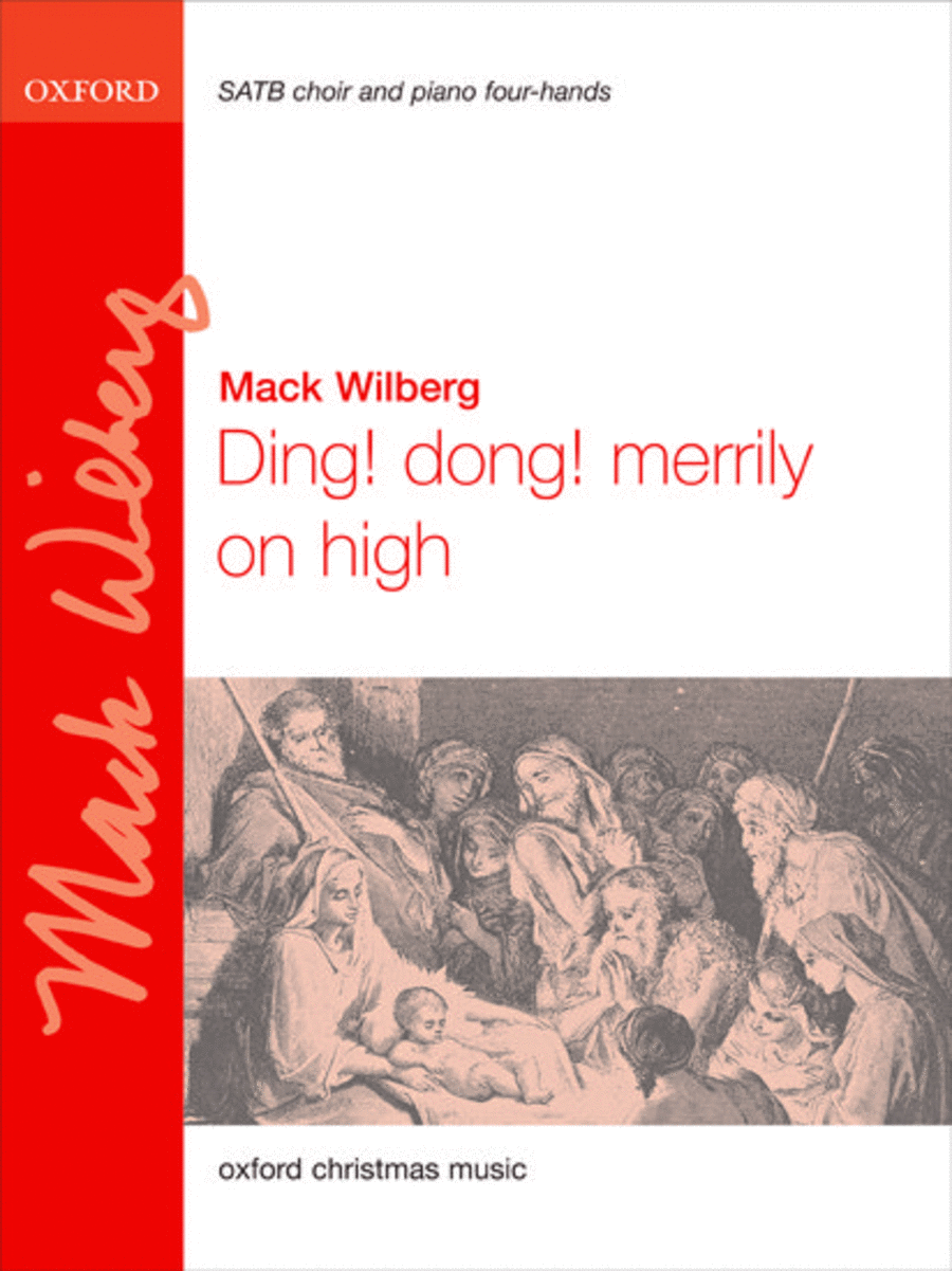 Ding! dong! merrily on high 4-Part scores gallery preview page 1