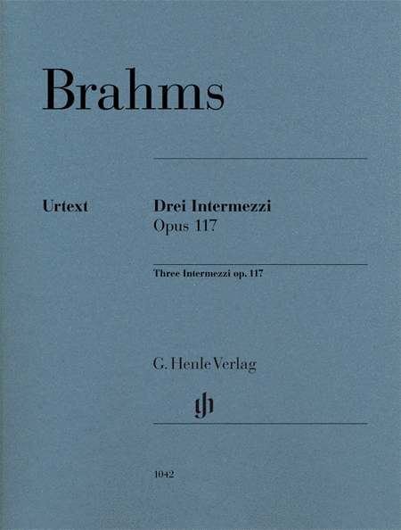 3 Intermezzi, Op. 117