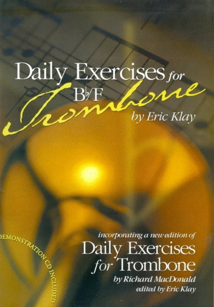 Daily Exercises B Flat/F Trombone Book/CD