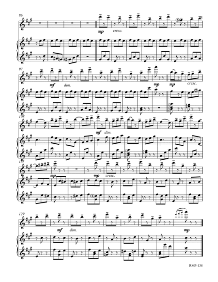Liadov - The Musical Snuff Box, Op. 32 Piccolo scores gallery preview page 3