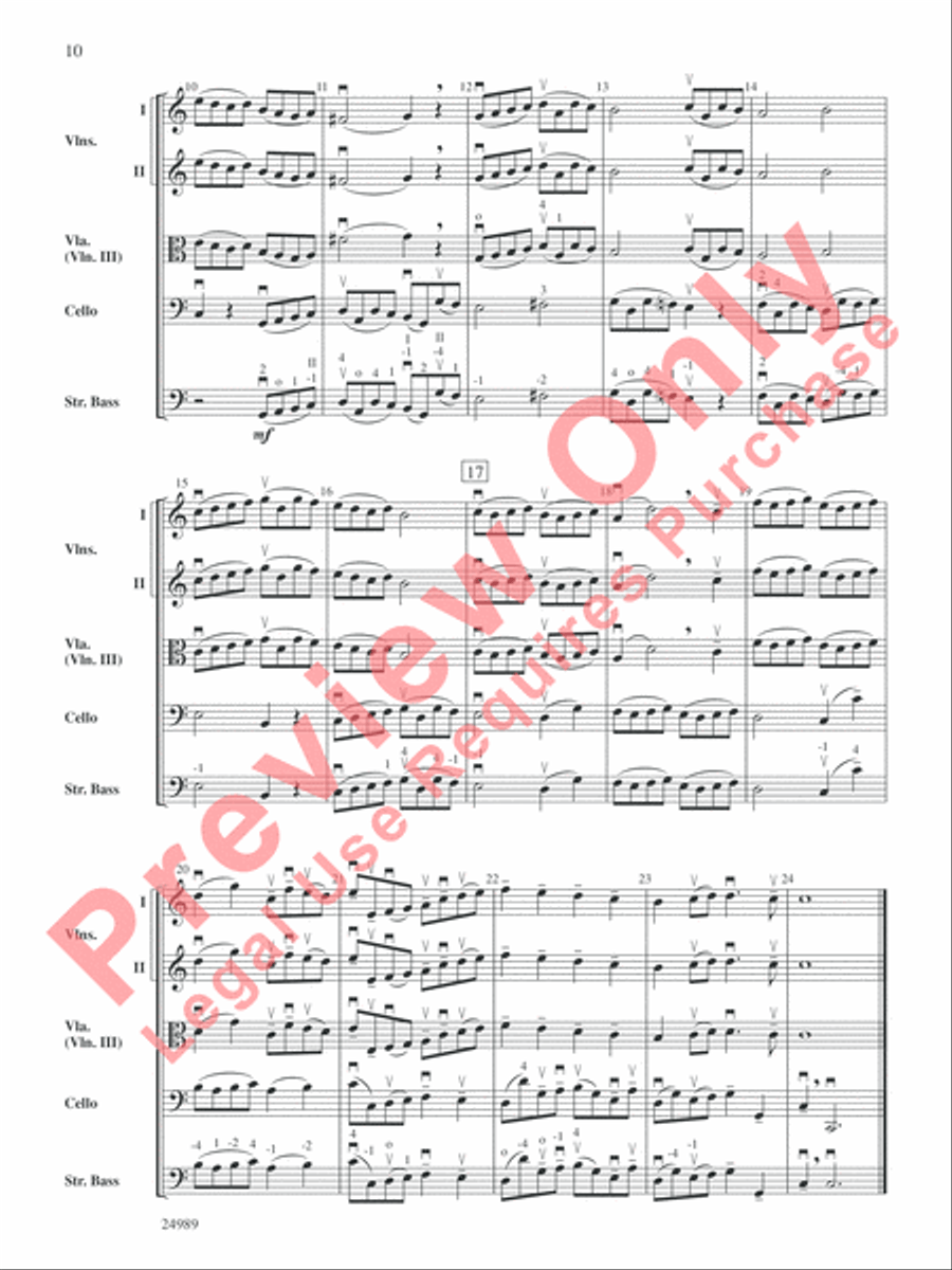 Belwin Beginning String Orchestra Kit #2 String Orchestra scores gallery preview page 11