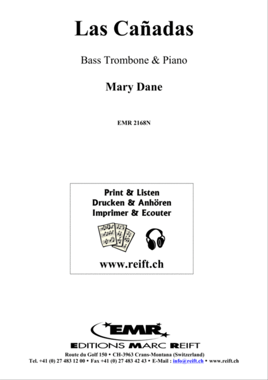 Las Canadas Las Canadas Bass Trombone scores gallery preview page 5