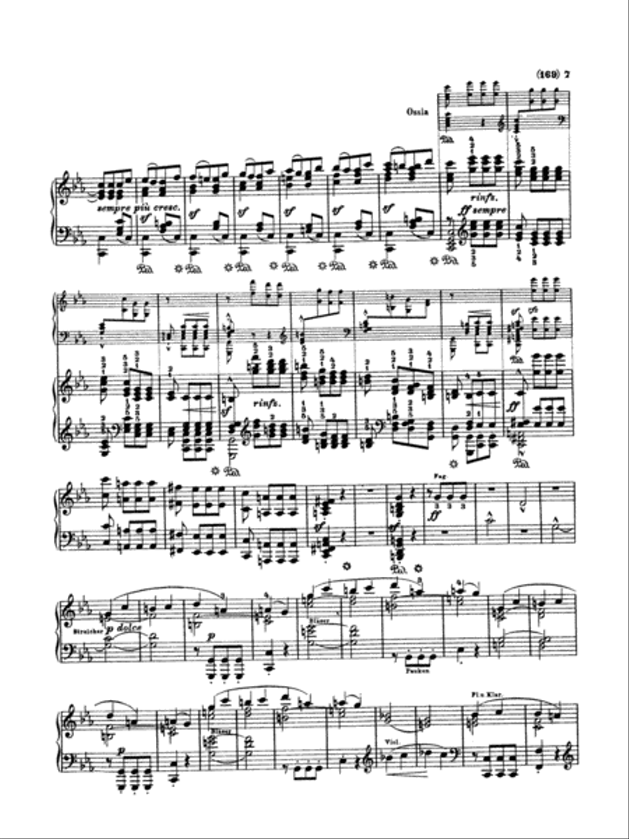 Beethoven: Symphonies (Nos. 1-5) (Arr. Franz Liszt) Piano Solo scores gallery preview page 6