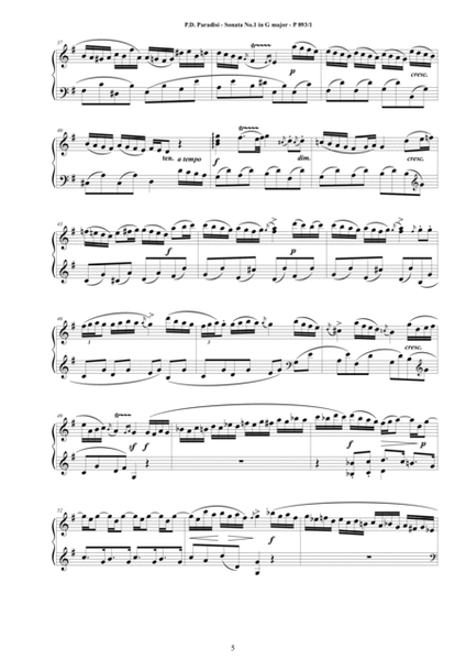 Paradisi - 12 Piano Sonatas, P893 - Complete scores