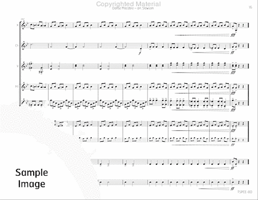 Danse Macabre Percussion Ensemble scores gallery preview page 20