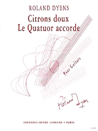 Book cover for Citrons Doux Et Le Quatuor Accorde