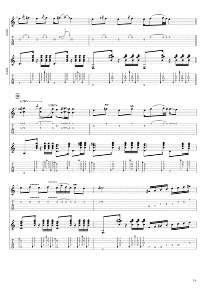 Sal sal in chand sal (Hayedeh) rumba arrangement for 2 guitars image number null