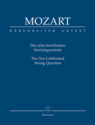 Book cover for The Ten Celebrated String Quartets