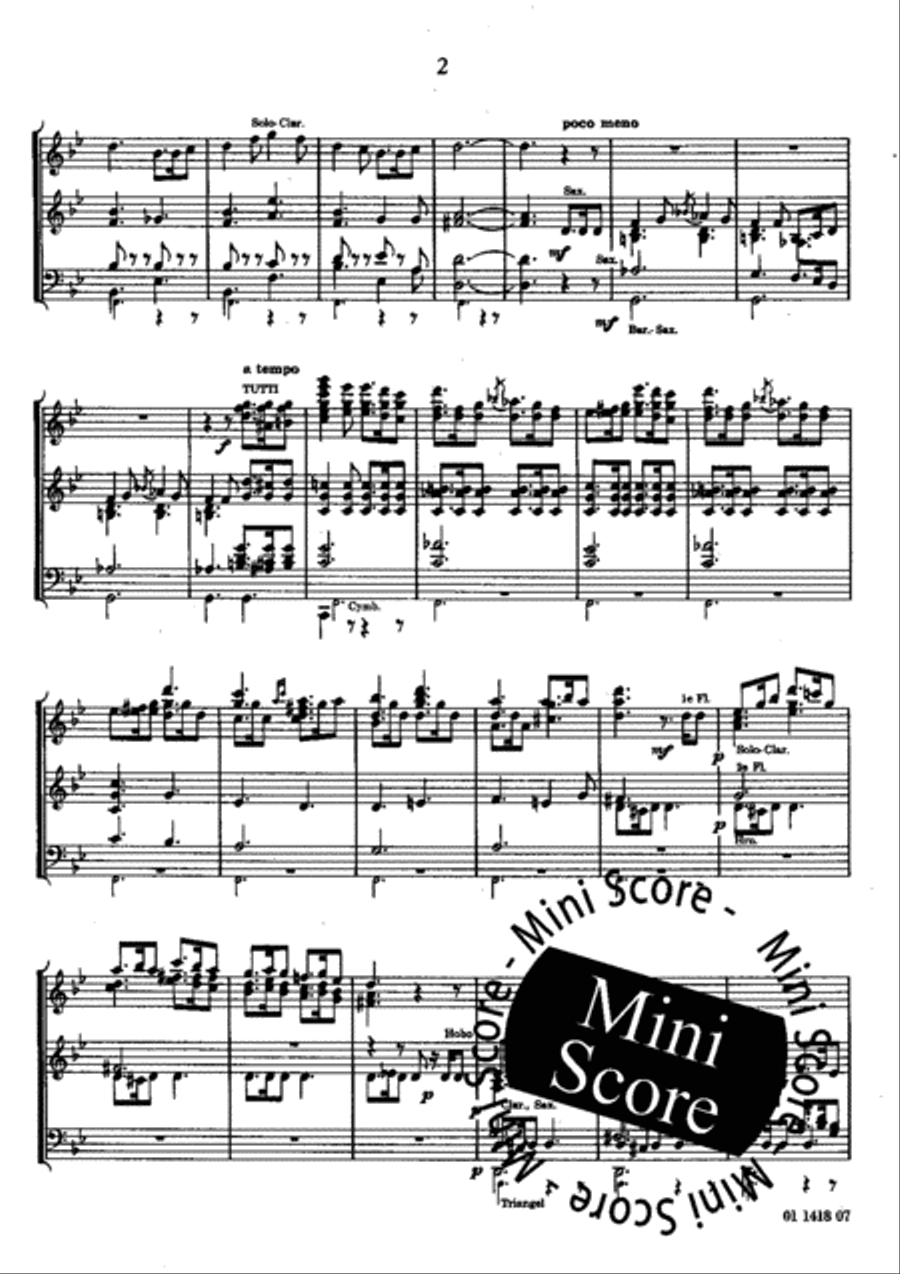 Cataluna Cataluna Concert Band scores gallery preview page 17