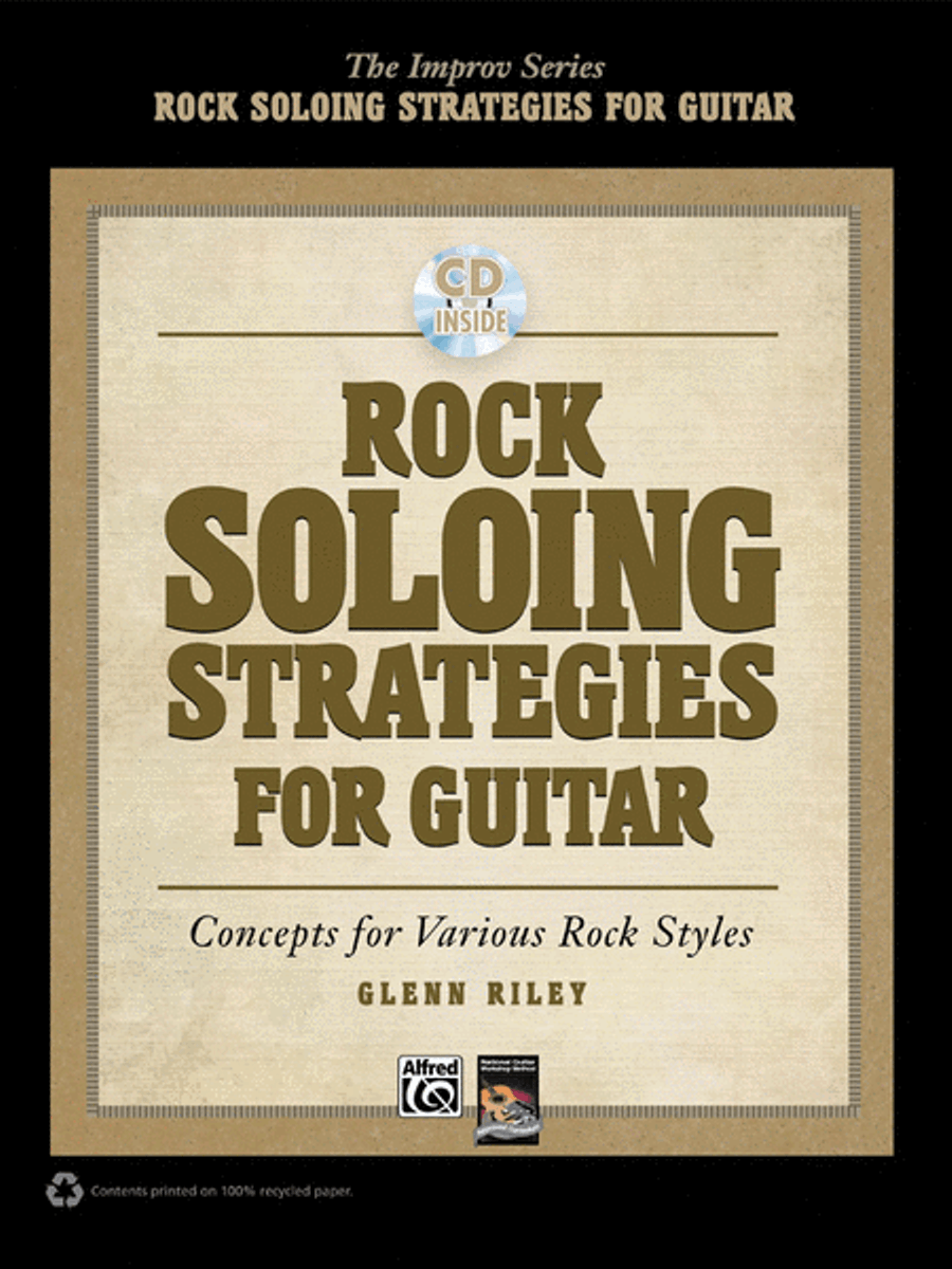 Rock Soloing Strategies for Guitar Guitar scores gallery preview page 1