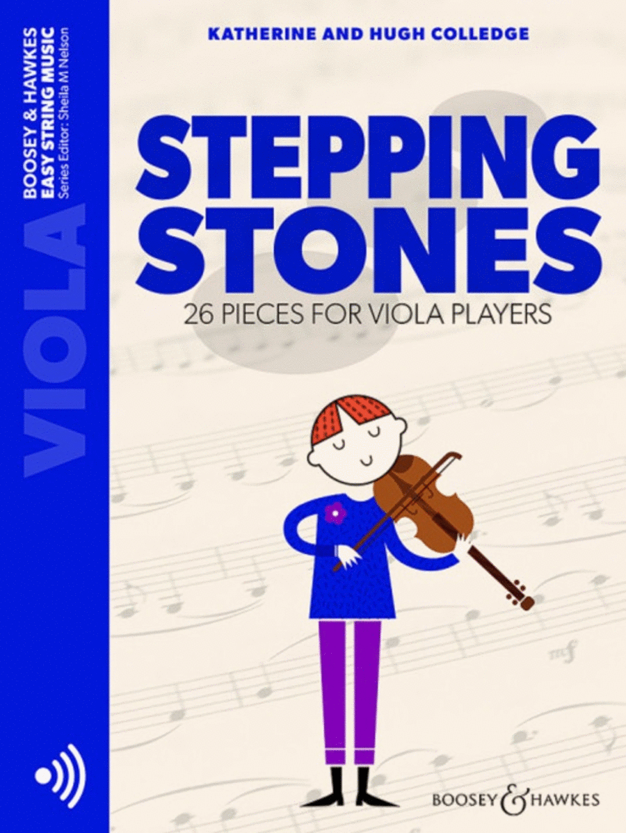 Stepping Stones For Viola Book/Online Audio