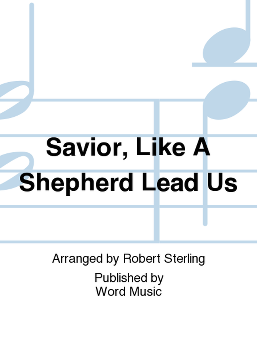 Savior, Like A Shepherd Lead Us - Orchestration image number null