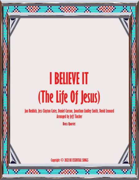 I Believe It (the Life Of Jesus) image number null