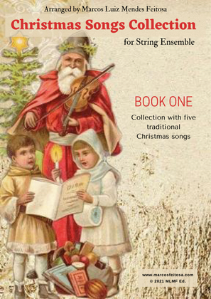 Book cover for Christmas Song Collection (for String Ensemble) - BOOK ONE