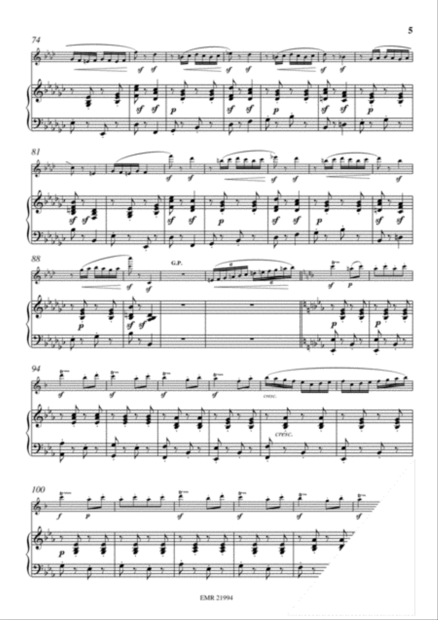 Hejre Kati Clarinet Solo scores gallery preview page 6
