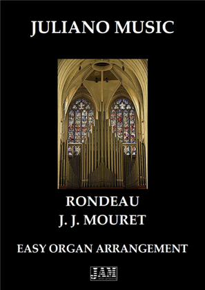 Book cover for RONDEAU (EASY ORGAN) - J. J. MOURET