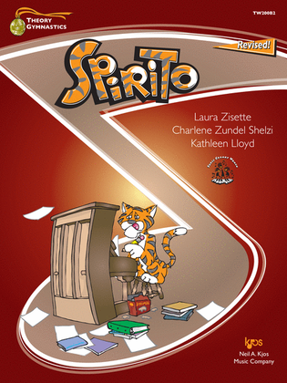 Book cover for Theory Gymnastics: Spirito (Level B)