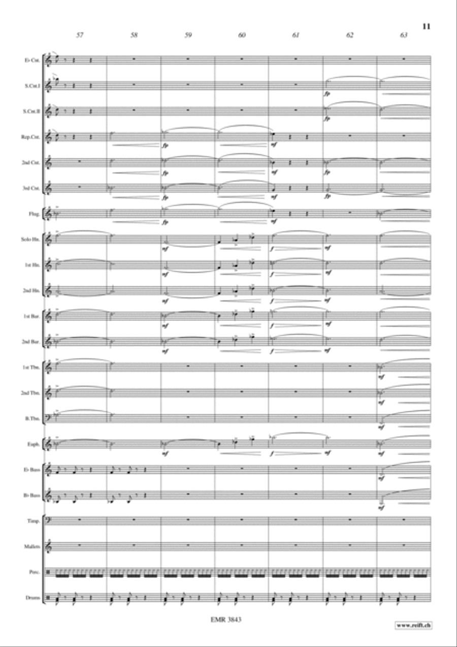 Spiderman Brass Band scores gallery preview page 12