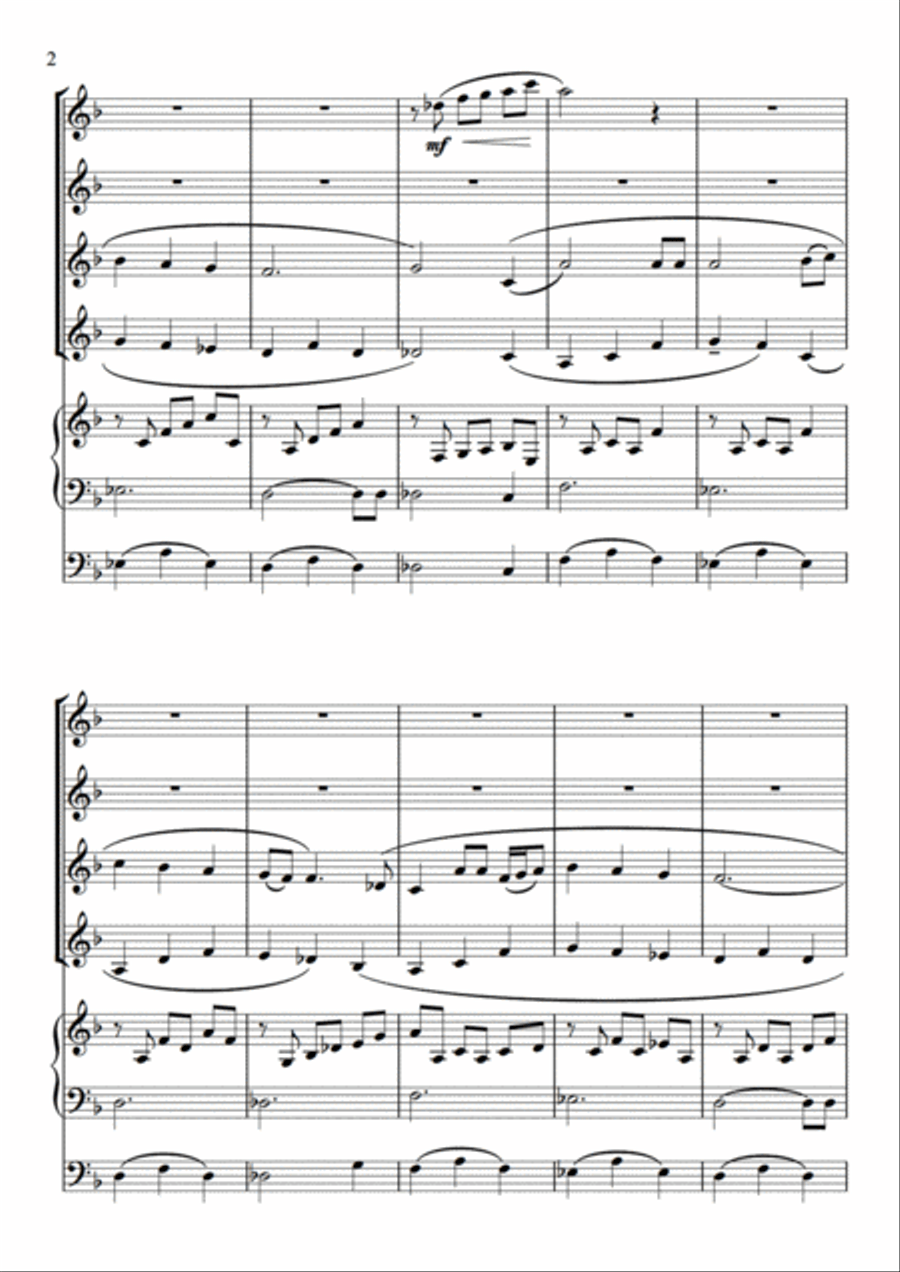 Three Times A Lady Set of Parts scores gallery preview page 4