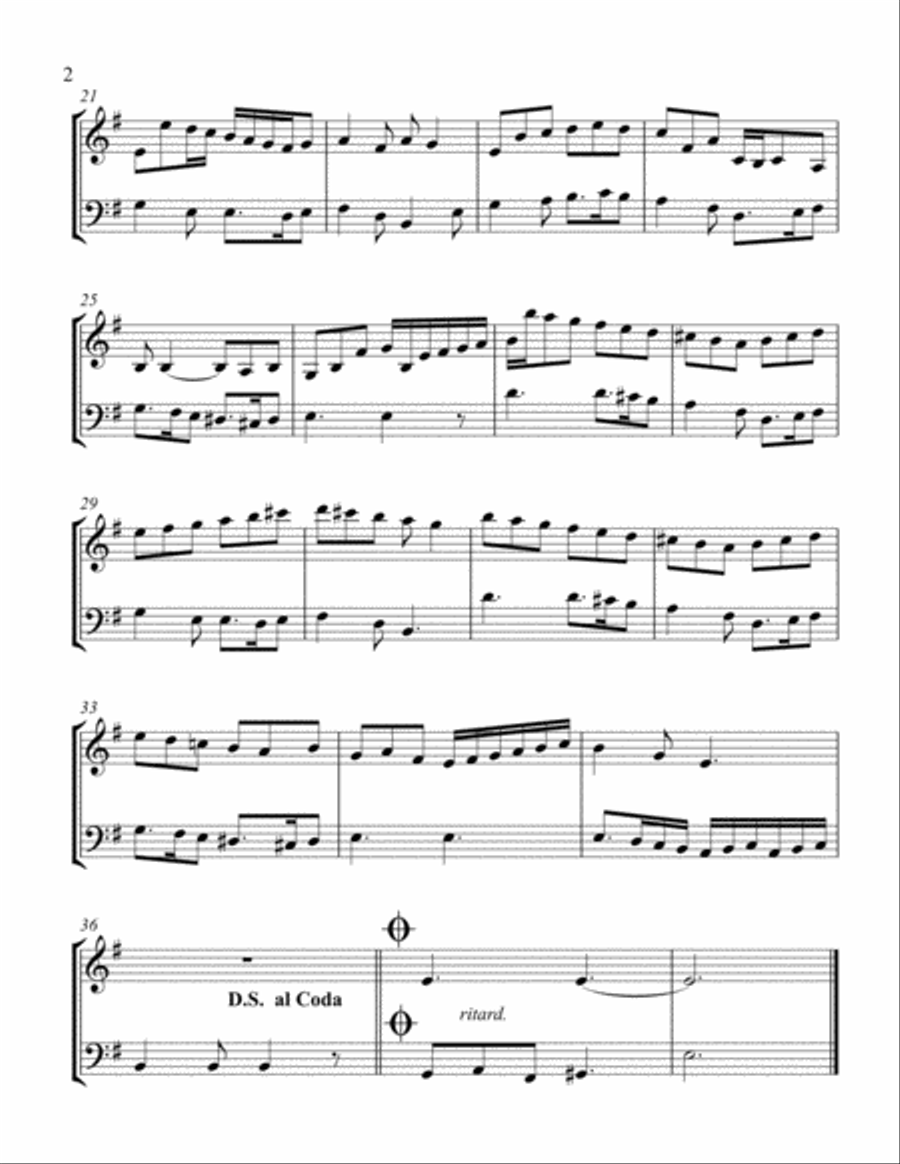 4 Christmas duets for Violin & Cello, Bk. 1 String Duet scores gallery preview page 3