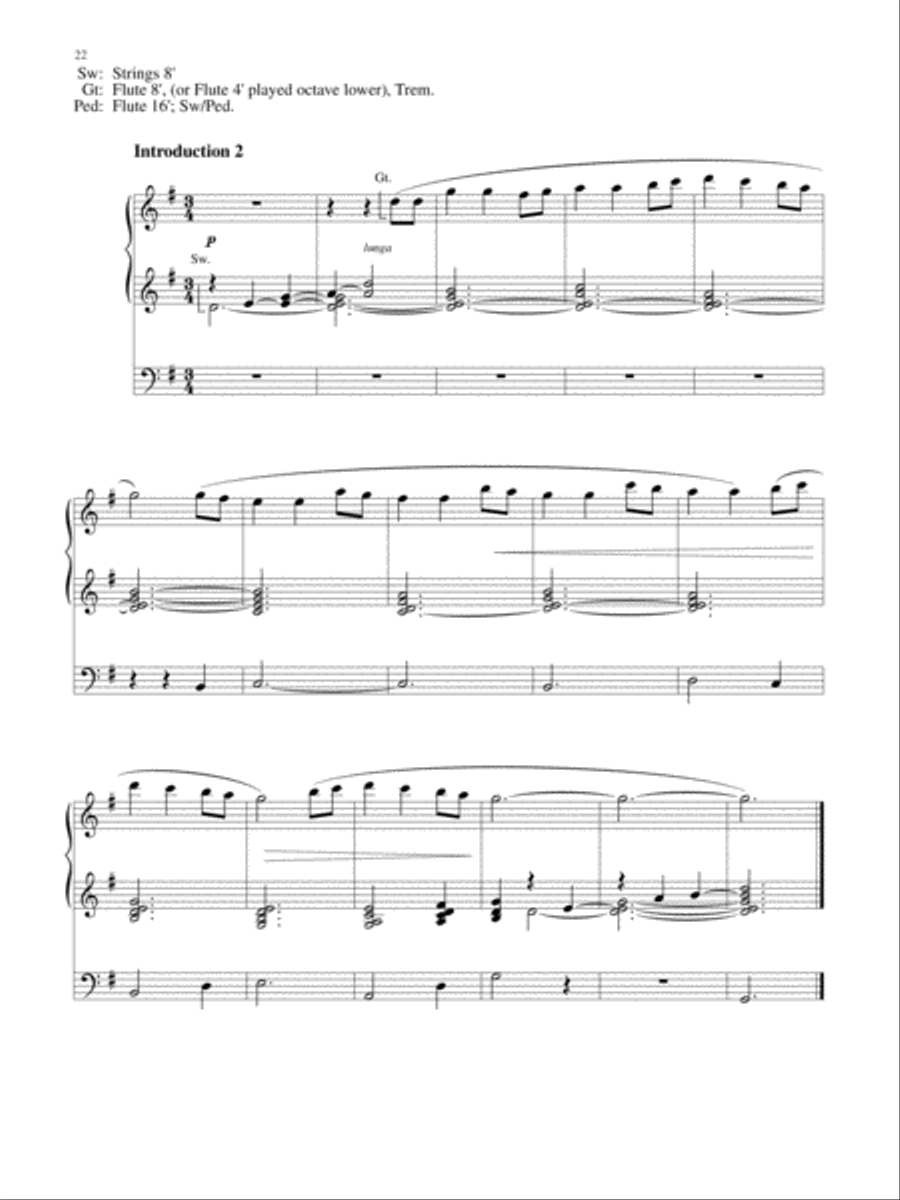 Wondrous Birth Seven Hymn Settings for Organ Organ Solo scores gallery preview page 23