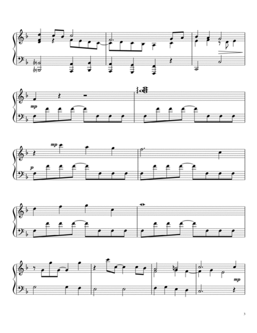 For All the Saints (Sine Nomine) for piano solo image number null