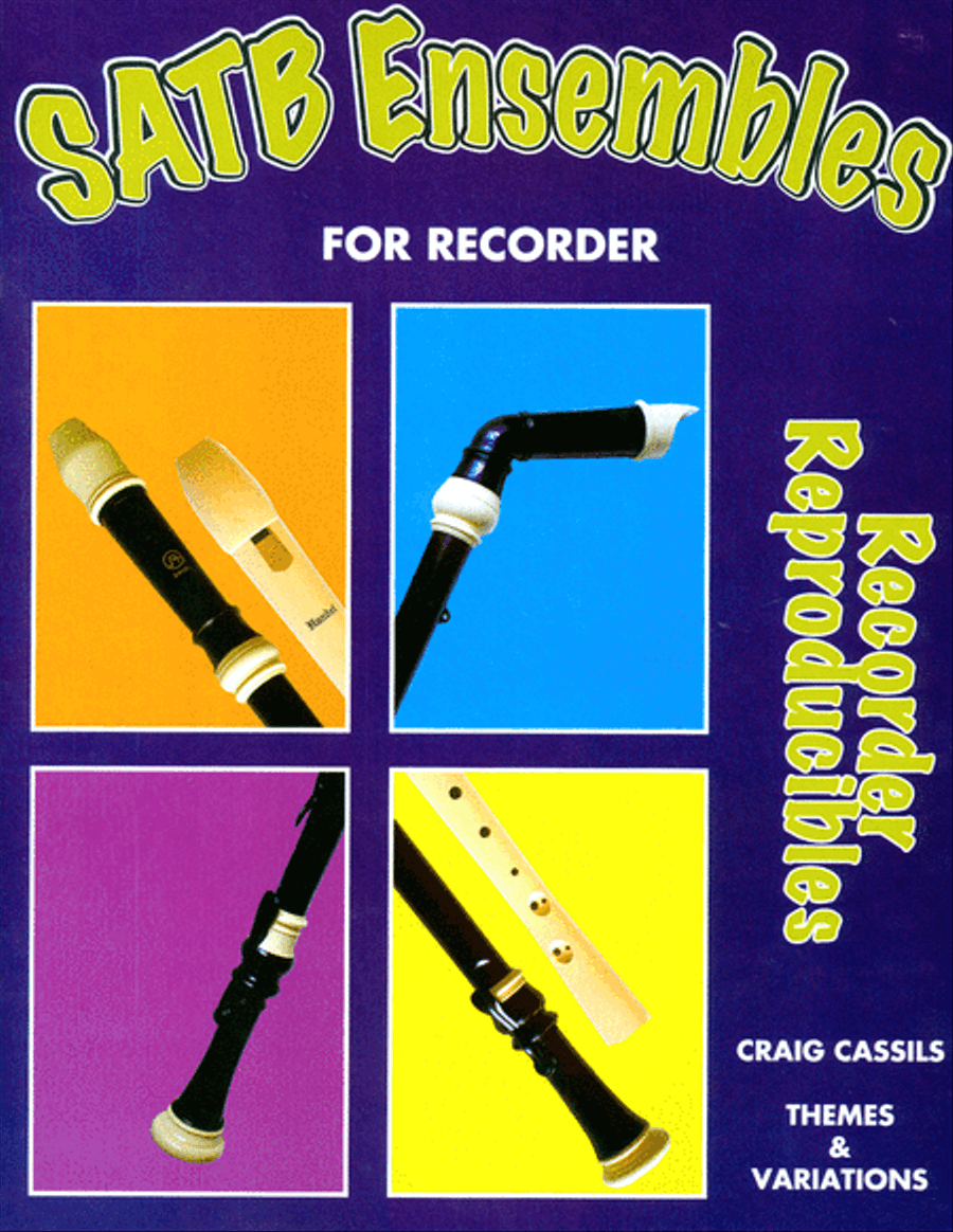 SATB Recorder Ensembles Recorder scores gallery preview page 1