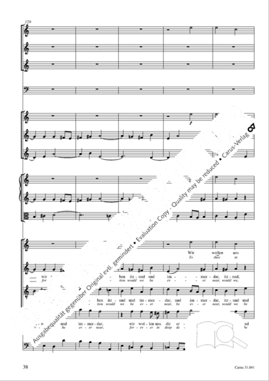 O Lord, we come to praise thee 4-Part scores gallery preview page 39