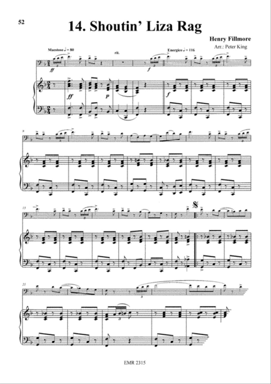 15 Rags Bassoon Solo scores gallery preview page 16