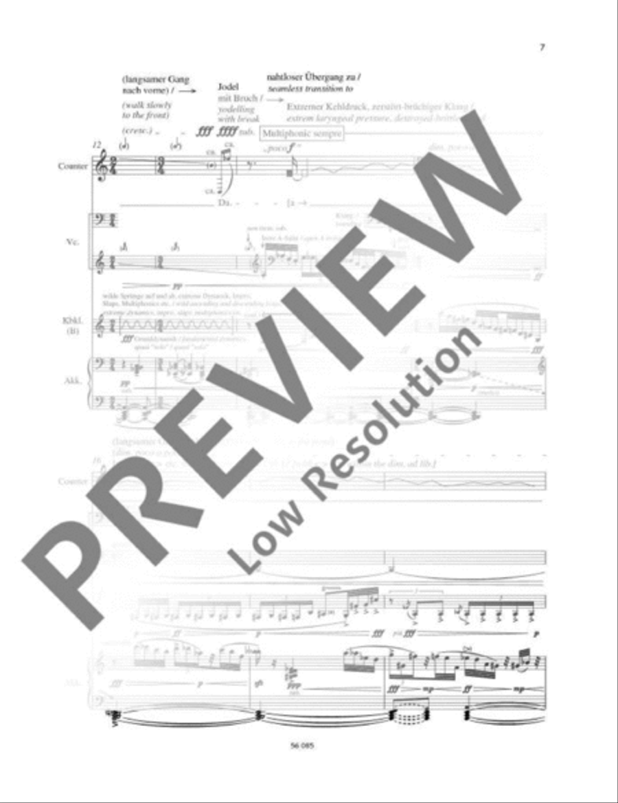 Scorpion Scorpion Bass Clarinet scores gallery preview page 8