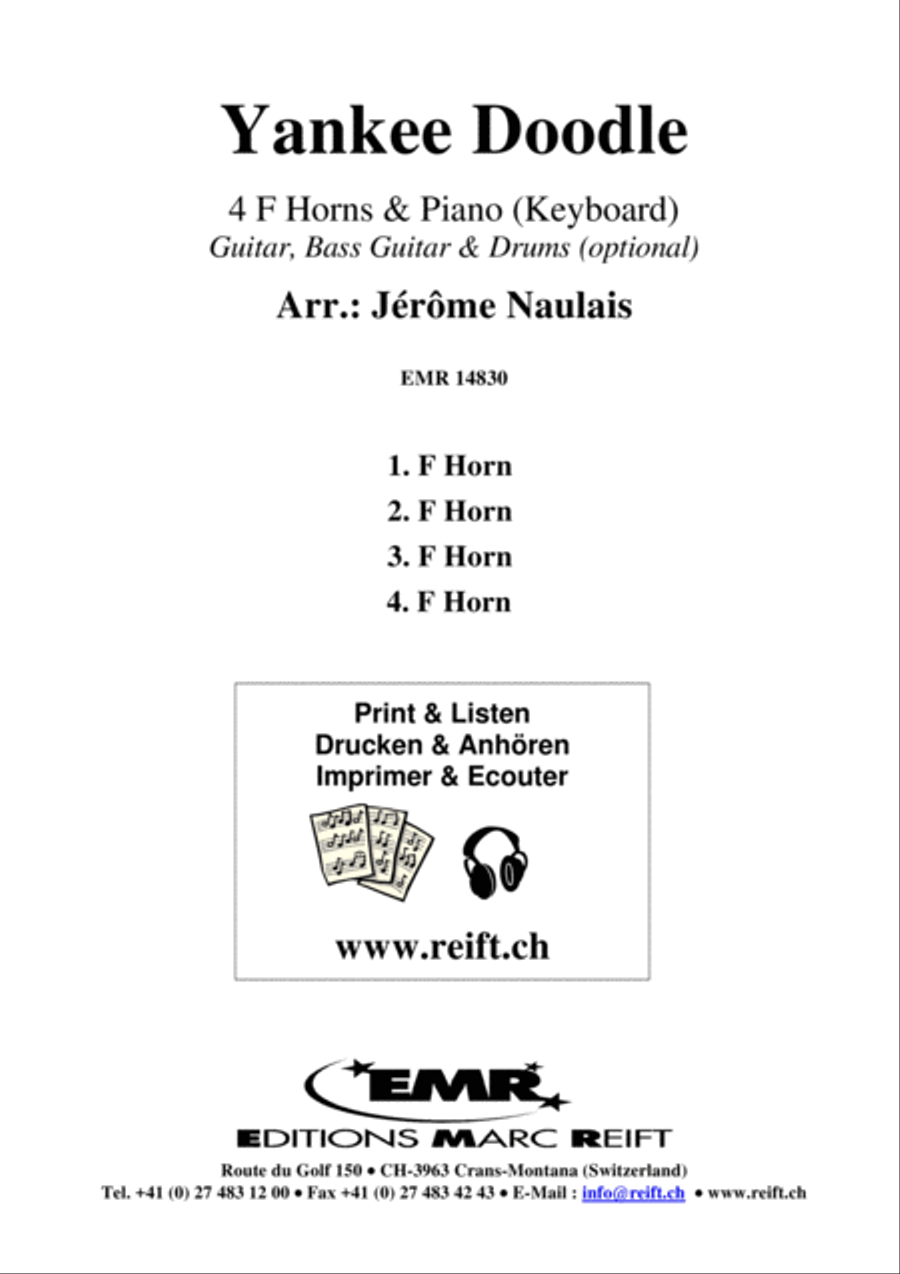 Yankee Doodle Yankee Doodle Horn scores gallery preview page 2