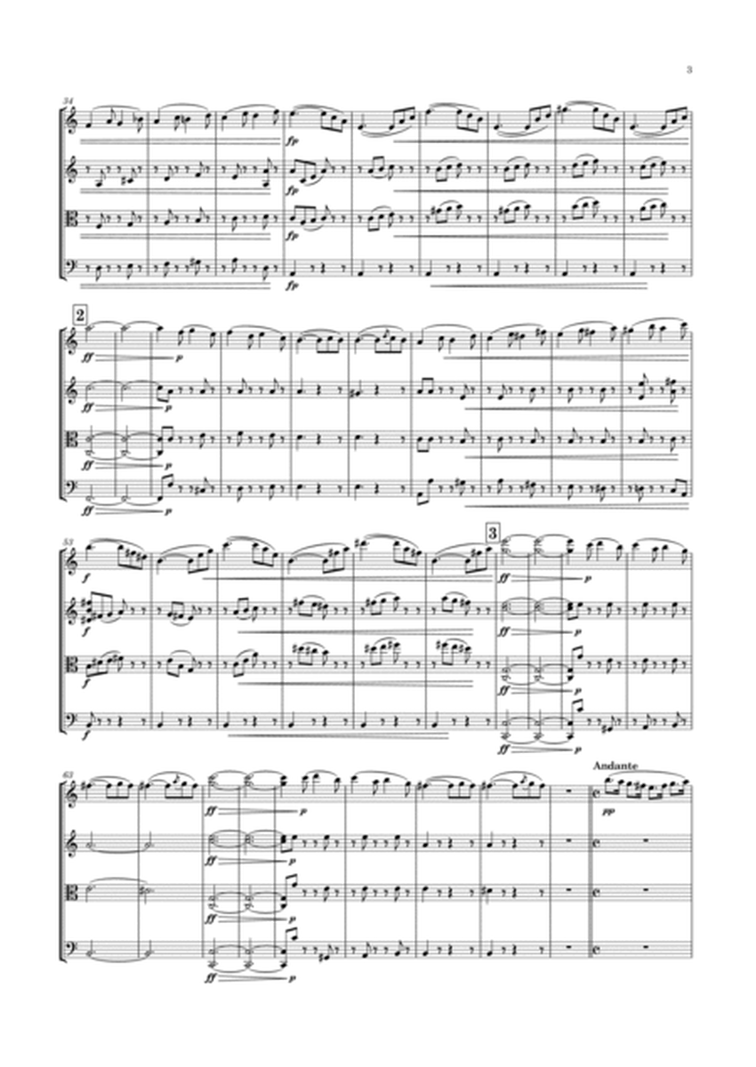 Kreutzer - String Quartet No.2 in A minor image number null