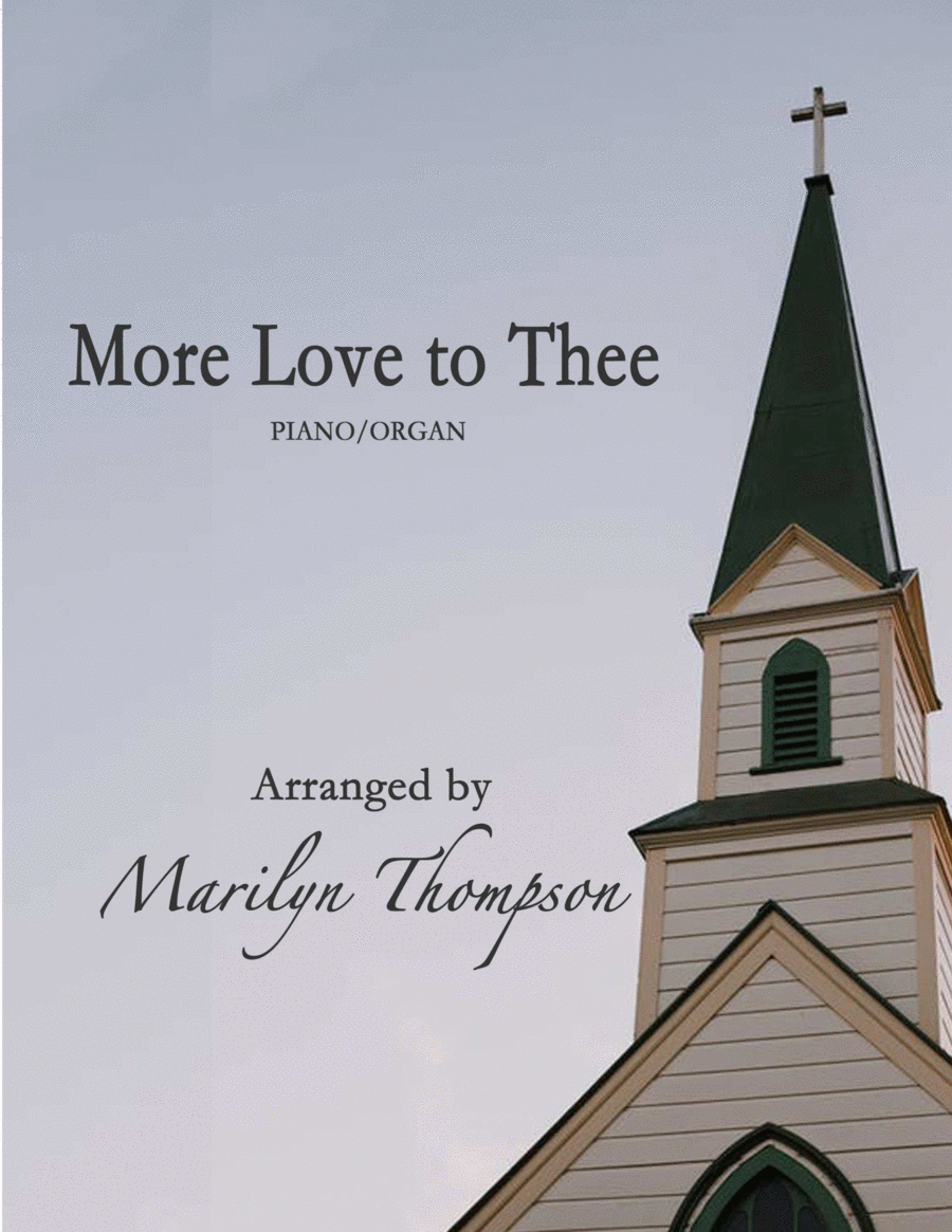 More Love to Thee--Piano/Organ Duet image number null