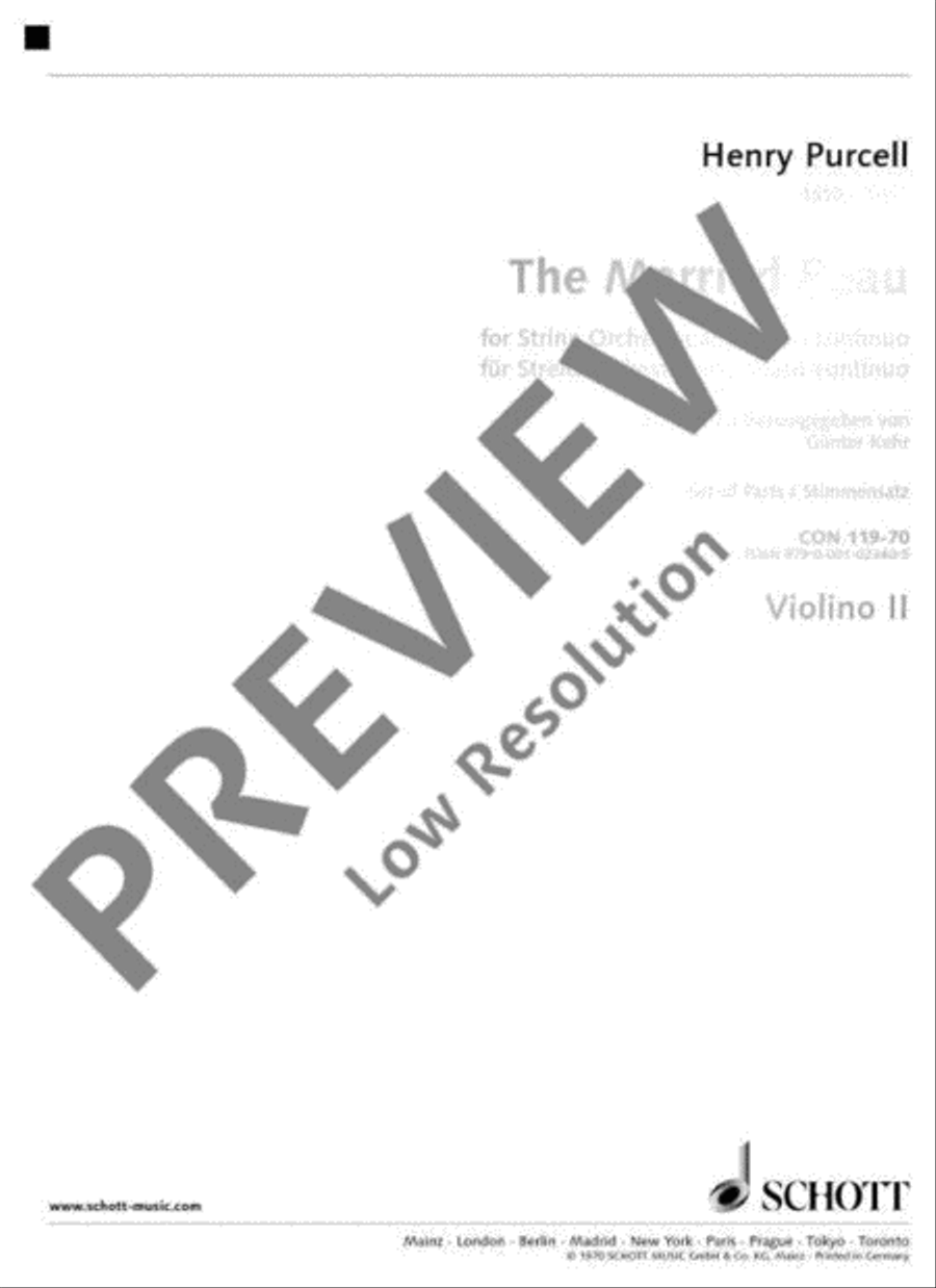 The Married Beau The Married Beau Violin scores gallery preview page 2