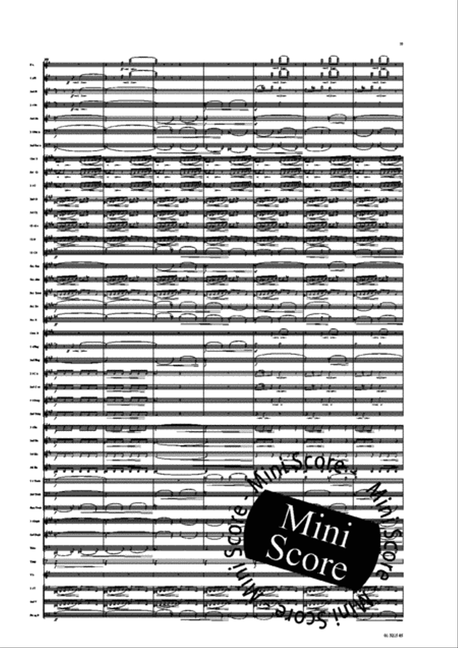 Ma Vlast Concert Band scores gallery preview page 35