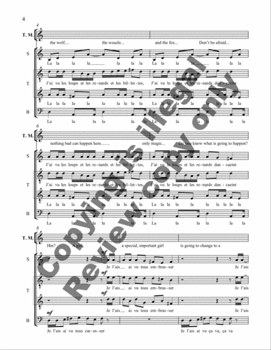 The Silver Fox Choir scores gallery preview page 4
